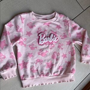 Barbie Pink Kids Sweatshirt 5T